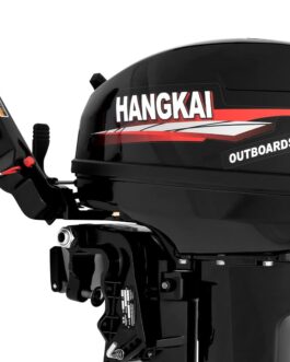 Outboard Motor Boat Engine,2 Stroke 3.5HP Outboard Motor with Water Cooling CDI System Gas Trolling Motor 2 Stroke 3.5HP