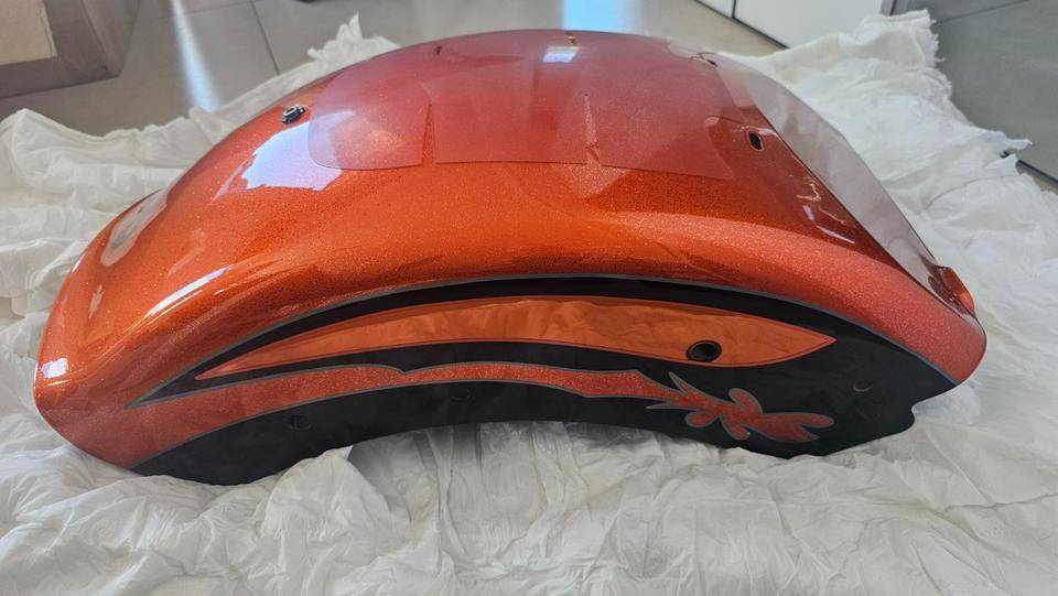 New Harley Davidson Breakout CVO Rear Fender in Orange