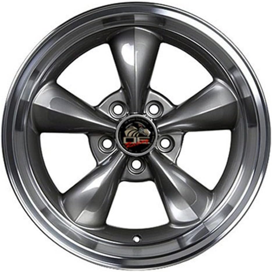 17 inch Gunmetal Rim for Ford Mustang Bullitt Wheel FR01 17x10.5 | Hollander 3448 - Image 4